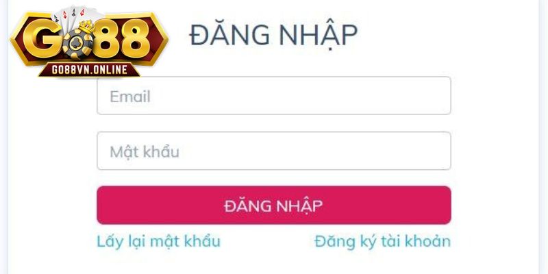 Chú ý thông tin để đăng nhập Go88